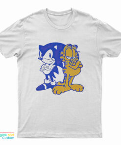 Sonfield Sonic And Garfield T-Shirt