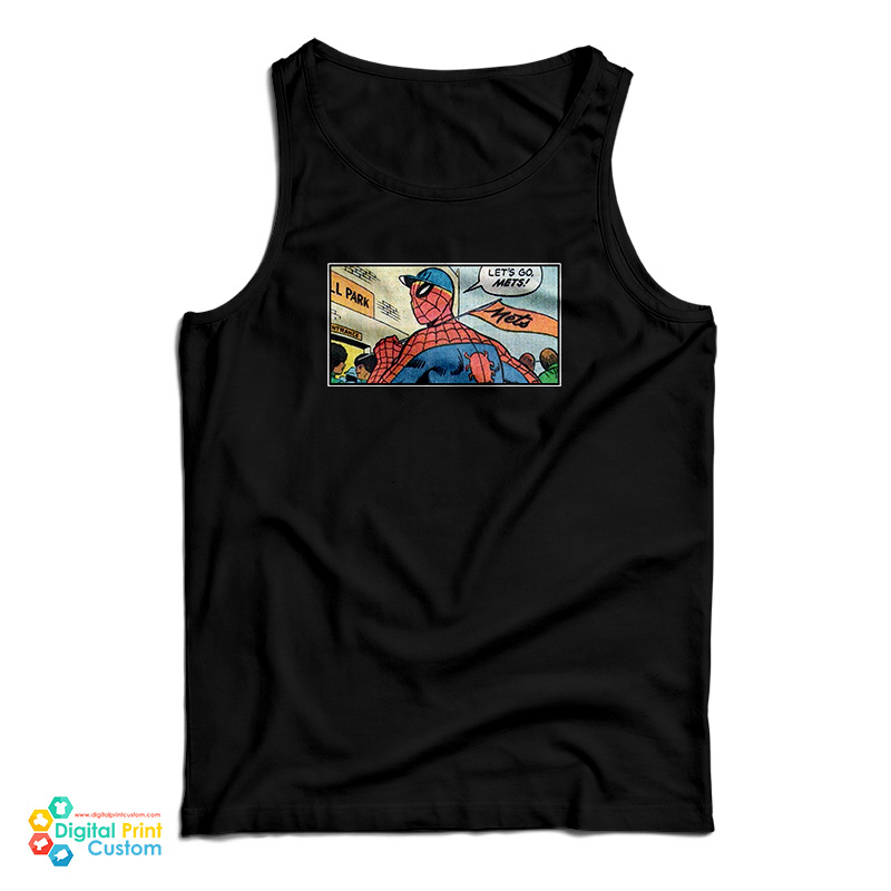 Spider-Man Lets Go Mets Tank Top