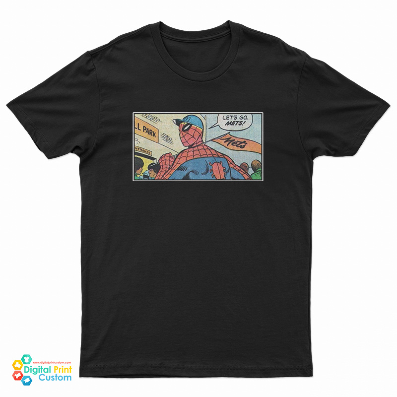 Spider-Man Lets Go Mets T-Shirt