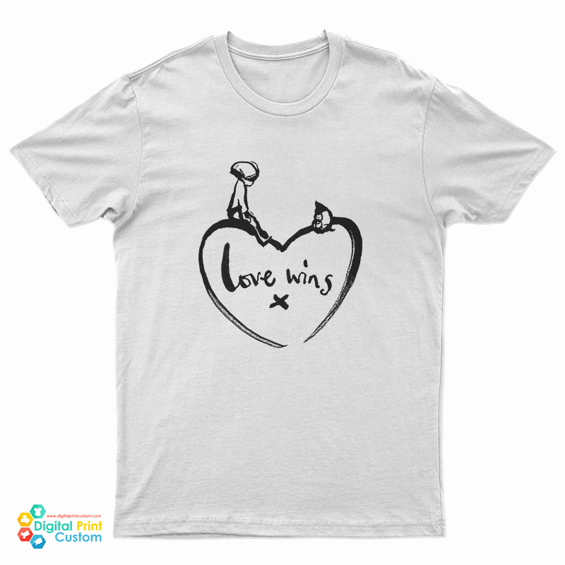 Charlie Mackesy Love Wins T-Shirt