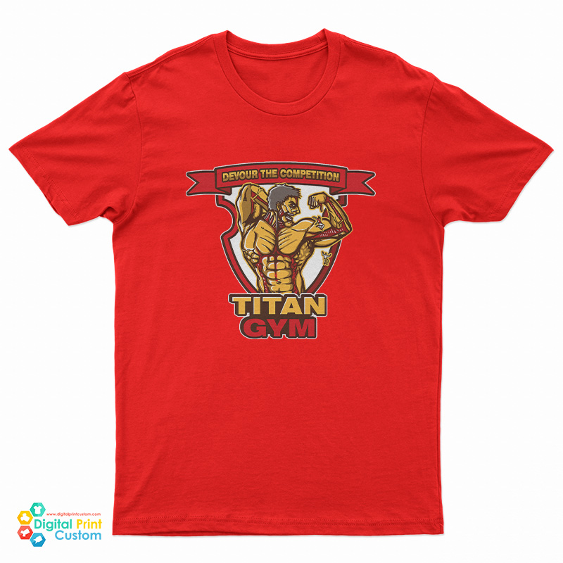 Devour The Competition Titan Gym T-Shirt