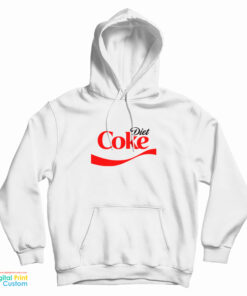 Diet Coke Coca-Cola Parody Logo Hoodie