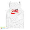 Diet Coke Coca-Cola Parody Logo Tank Top