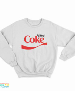 Diet Coke Coca-Cola Parody Logo Sweatshirt