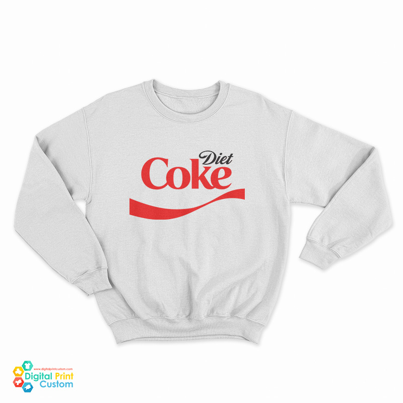 Diet Coke Coca-Cola Parody Logo Sweatshirt