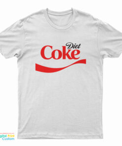 Diet Coke Coca-Cola Parody Logo T-Shirt