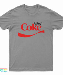 Diet Coke Coca-Cola Parody Logo T-Shirt