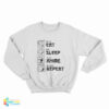 Eat Sleep Anime Repeat Sweatshirt