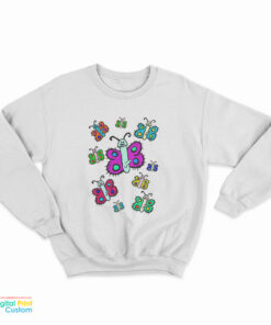 Funny Dick Of Butterfly Sweatshirt