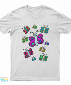 Funny Dick Of Butterfly T-Shirt