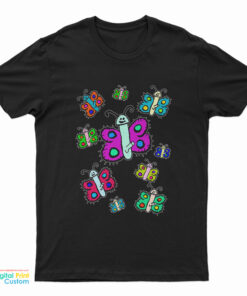 Funny Dick Of Butterfly T-Shirt