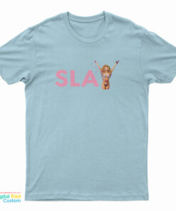 Lady Gaga in Bikini Slay T-Shirt