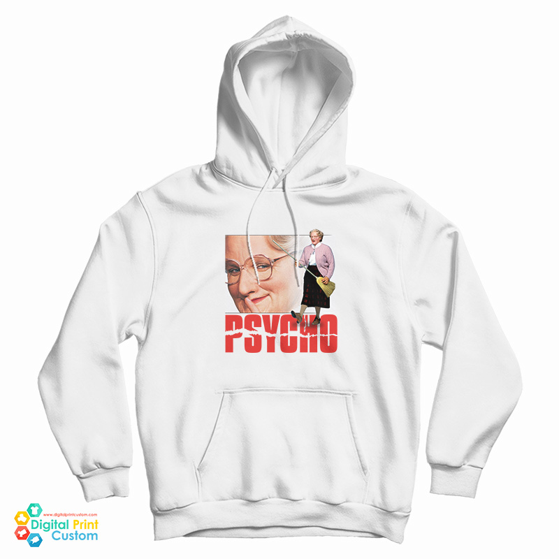 Mrs Doubtfire Psycho Hoodie