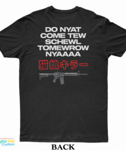 Nyactive Shooter Waifu Watchers T-Shirt