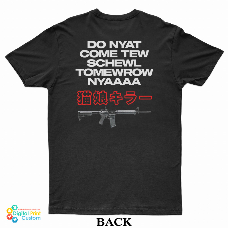 Nyactive Shooter Waifu Watchers T-Shirt