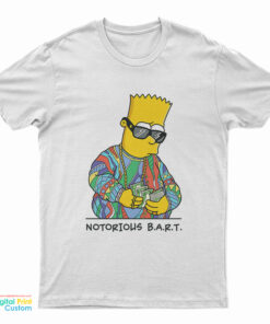 The Notorious Bart Simpson Hip Hop T-Shirt