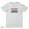 Vagina Visa Logo Parody T-Shirt