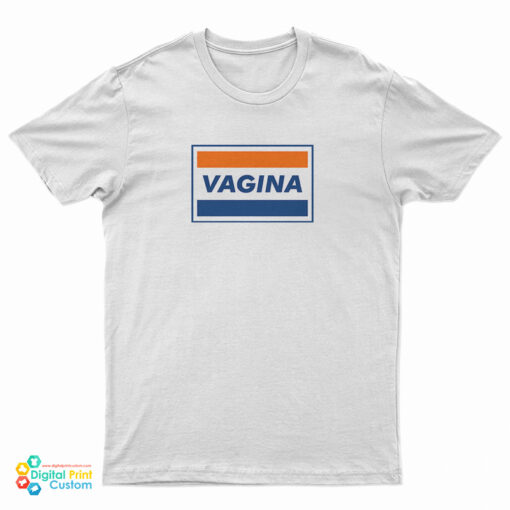 Vagina Visa Logo Parody T-Shirt