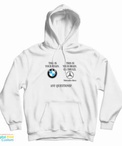 BMW This Is Your Brain This Is Your Brain On Drugs Hoodie