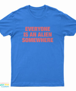 Coldplay Everyone Is An Alien Everywhere T-Shirt