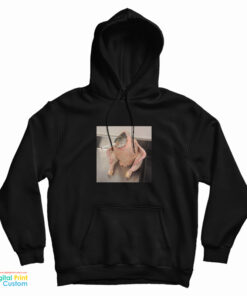 Fish Chicken Smoking a Cigarette Meme Hoodie