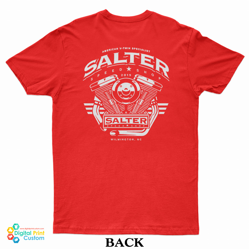 Outer Banks JJ Maybank Salter Speed Shop T-Shirt