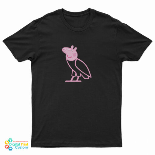 Ovo Owl Peppa Pig Parody T-Shirt