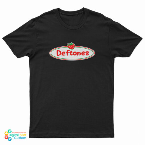 Deftones Strawberry Shortcake Logo Parody T-Shirt
