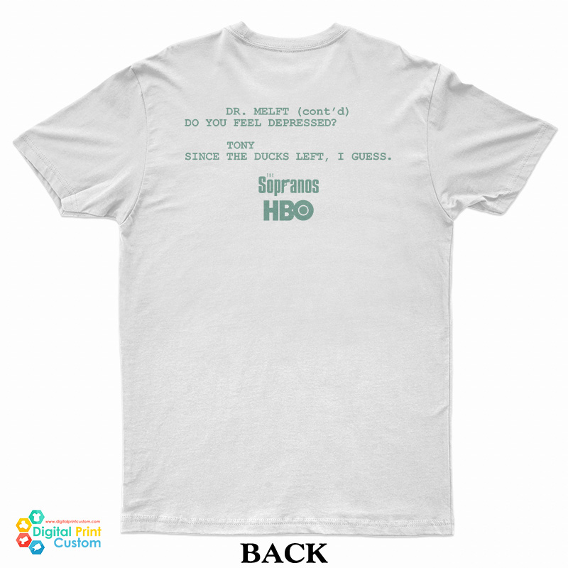 Ducks The Sopranos HBO T-Shirt