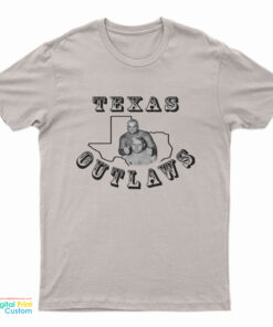 Dusty Rhodes and Dick Murdoch The Texas Outlaws T-Shirt