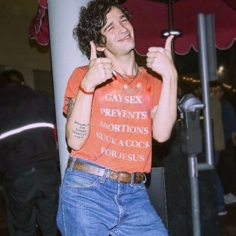 Gay Sex Prevents Abortions Suck A Cock For Jesus T-Shirt