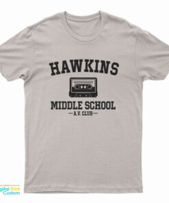 Hawkins Middle School AV Club T-Shirt