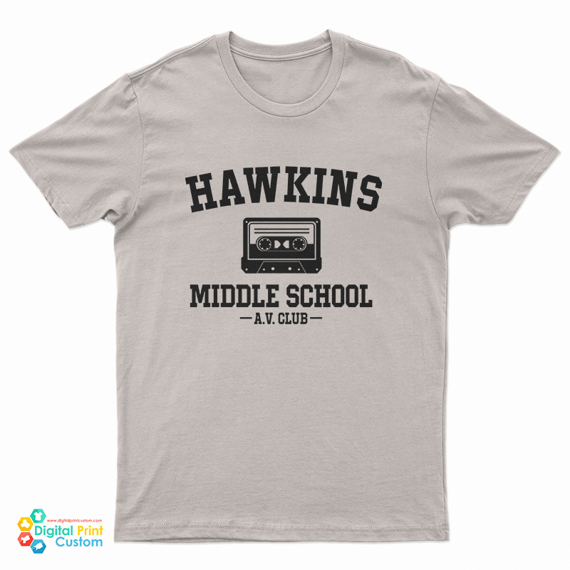 Hawkins Middle School AV Club T-Shirt