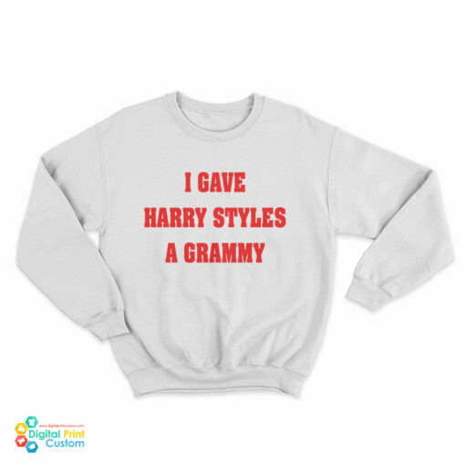 I Gave Harry Styles A Grammy Sweatshirt