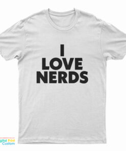 Kim Kardashian I Love Nerds T-Shirt