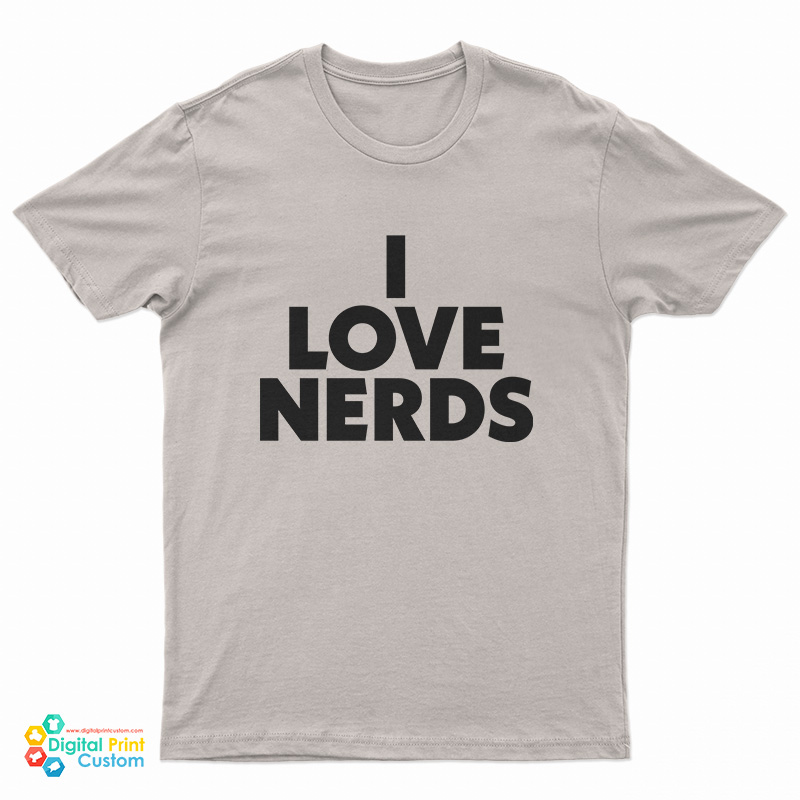 Kim Kardashian I Love Nerds T-Shirt