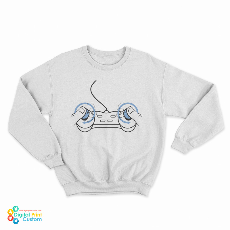 Nipple Twister Game Controller Remote Sweatshirt
