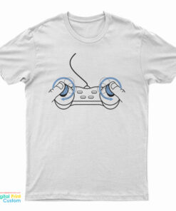 Nipple Twister Game Controller Remote T-Shirt