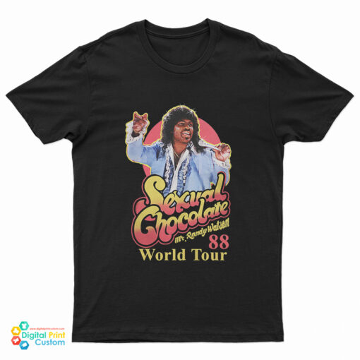 Randy Watson Sexual Chocolate World Tour 88 T-Shirt