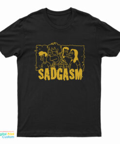 Simpsons Sadgasm Bart Family T-Shirt