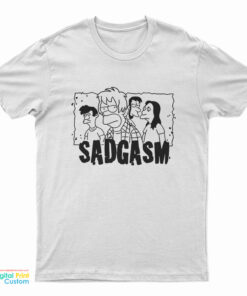 Simpsons Sadgasm Bart Family T-Shirt