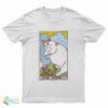 The Fool Tarot Sad Cat Meme T-Shirt