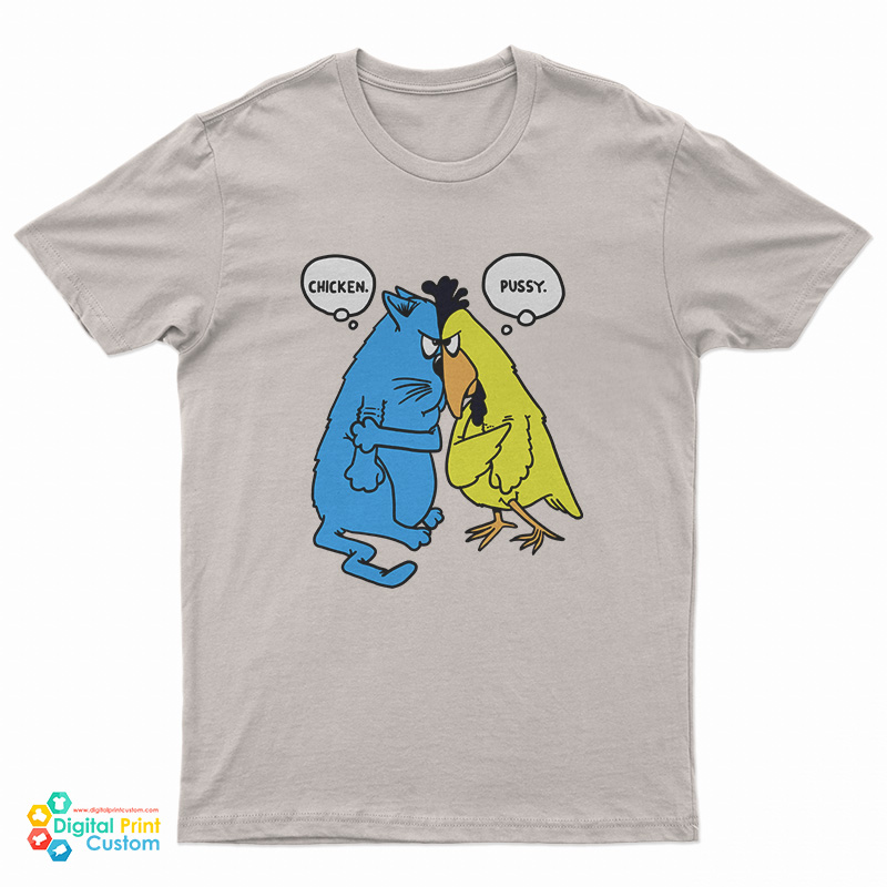 Vintage John Baynham Chicken Pussy Cartoon T-Shirt