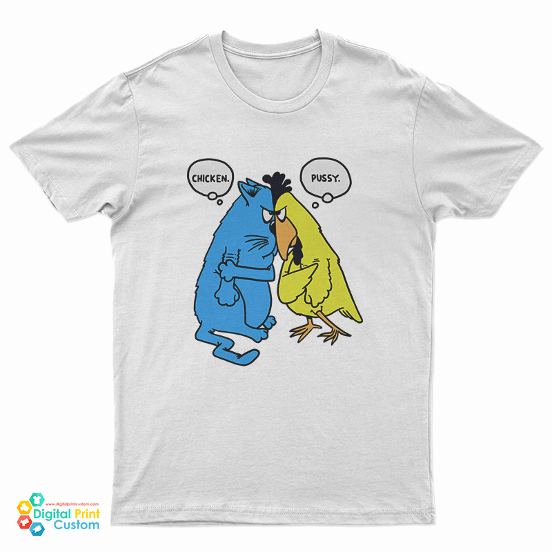 Vintage John Baynham Chicken Pussy Cartoon T-Shirt