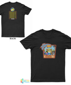 The Simpsons Featuring Phish Springfield Tour T-Shirt