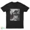 Funny Cat Selfie With UFOs T-Shirt