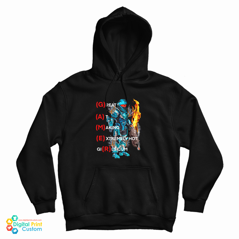 GAMER Great At Making Extremely Hot Girls Cum Hoodie