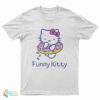 Hello Kitty Donut Sprinkles Floaty Summer Swimming T-Shirt
