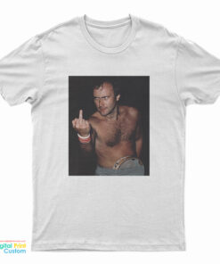 Phil Collins Middle Finger T-Shirt