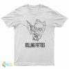 Rolling Fatties Cat Funny T-Shirt